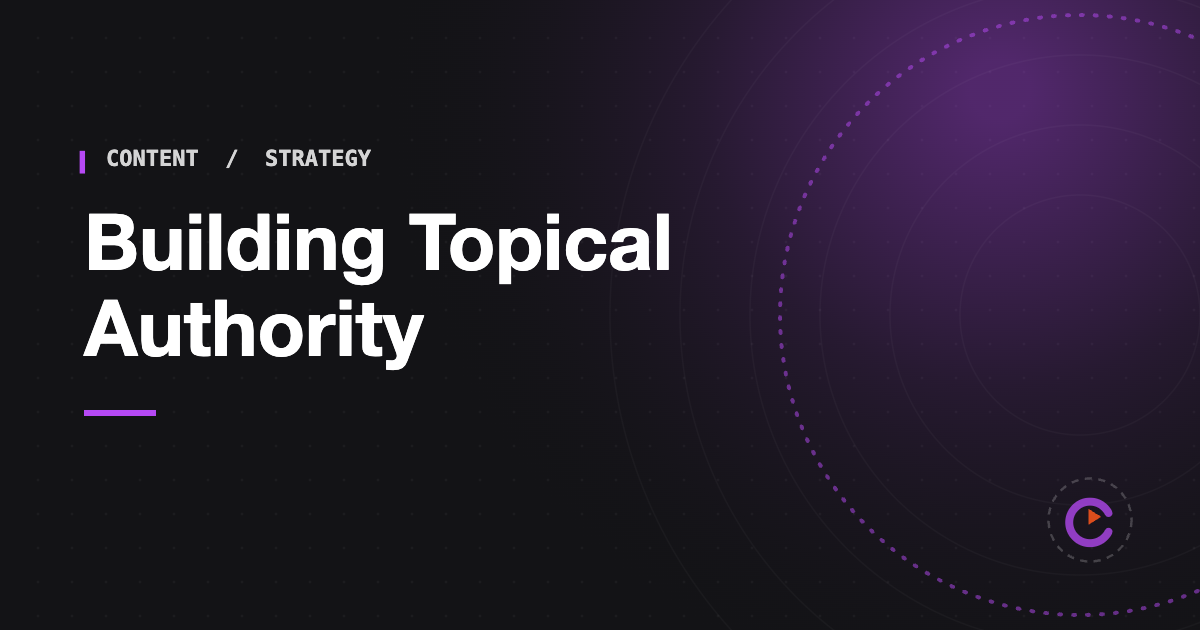 Building topical authority: the hub-and-spoke model